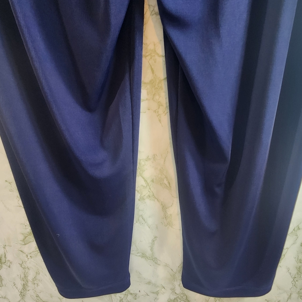 EASYWEAR by CHICO'S Navy Capri Length Pants - Picture 9 of 12